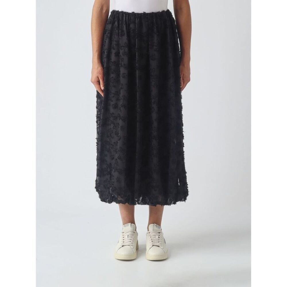 Meimeij Women Meimeij Floral Applique Criªpe Midi Pencil Skirt